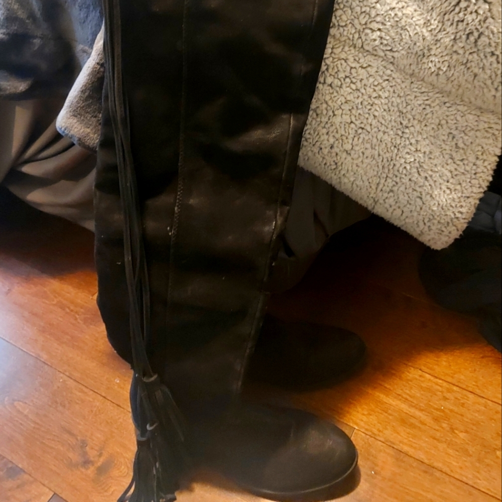 Knee high boots